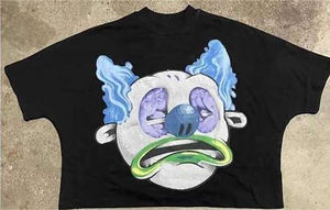 T-shirt personnalisé de haute qualité sans couture Boxy Fit de grande taille, T-shirt Hip Hop court à épaules tombantes, Tshits sans couture à l'avant pour hommes - Product Image 2