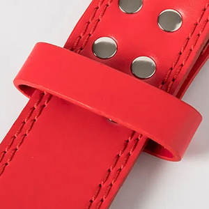 เข็มขัด100% หนังวัวแท้สำหรับยกน้ำหนักยกน้ำหนักในปากีสถานเข็มขัดหนังแท้ฟังก์ชั่นป้องกันเอว - Product Image 6