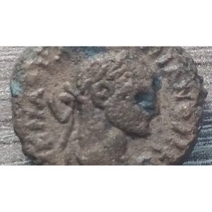 Carta da collezione antica moneta romana originale per gli appassionati di storia - Product Image 1
