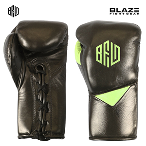 Guantes de boxeo de cuero con cordones profesionales para entrenamiento al aire libre diseñados específicamente para Sparring Fighting Kickboxing - Product Image 3