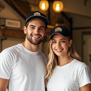 Cappello da Baseball personalizzato elegante berretto regolabile, noi locale POD - Product Image 6