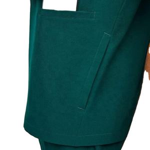 Customizable High-End Stretch Medical Scrubs Men's and Women's <b>Cricket</b> Uniforms <b>Set</b> - Product Image 2