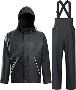 Ensemble coupe-vent d'hiver de haute qualité pour homme, résistant au vent, séchage rapide, longueur intégrale, fabriqué en polyester 100% durable - Product Image 1