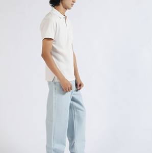 Polos bordados personalizados para hombre Polo de manga corta de algodón 100 por ciento para uniformes corporativos y ropa promocional - Product Image 4