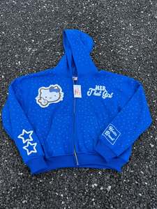 เสื้อฮู้ดสำหรับผู้ชายผ้าปะติดที่ซักหินสไตล์วินเทจโอเวอร์ไซส์ออกแบบได้ตามต้องการ - Product Image 3