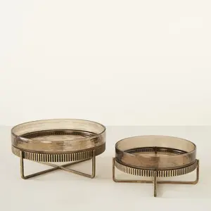 เชิงเทียนโลหะแบบสง่างามสำหรับตกแต่งบ้านสำหรับเทศกาลคริสต์มาส - Product Image 3