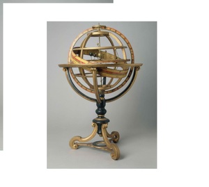 Nuevo soporte armillary de metal en acabado vintage Nuevo soporte de globo de metal Última decoración náutica armillary en precio al por mayor - Product Image 2