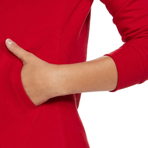 Sudaderas con capucha de gran tamaño para mujer de nuevo diseño con logotipo personalizado/sudaderas con capucha cómodas de manga larga para mujer de algodón estampado de alta calidad - Product Image 4