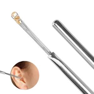 1 pièce Curette manuelle en acier inoxydable pour le nettoyage des oreilles, outil durable pour l'entretien des oreilles des enfants et des adultes - Product Image 5