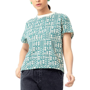 T-shirt à manches courtes surdimensionné, écologique, de haute qualité, personnalisé, nouveau design tendance, vente en gros, pas cher - Product Image 1