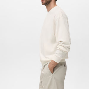 Sudadera de Manga Larga para Hombre con Diseño de Logotipo Personalizado, Ropa Casual de Color Sólido para Compradores al por Mayor, Servicio OEM 2026 - Product Image 6