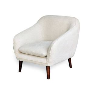 Sillón Individual Contemporáneo GSD68094 84x80x84cm Convertible Extensible Tapizado en Tela con Patas de Madera y Diseño de Esquina - Product Image 1