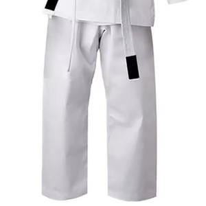Combinaisons de karaté en coton unisexe de haute qualité, logo personnalisé, uniformes de taekwondo pour hommes et femmes, vente chaude, vêtements d'arts martiaux avec logo personnalisé - Product Image 6