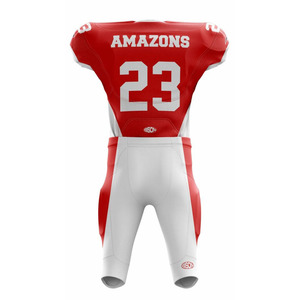 Maillot de football américain pour jeunes et short intégré uniforme d'équipe à sublimation personnalisée grande taille disponible - Product Image 2