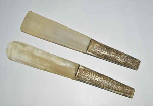 แตรขัดมันควายสำหรับใส่รองเท้าของขวัญสำหรับผู้ชายสินค้าประจำวันทำจากอินเดียขัดเงา - Product Image 6