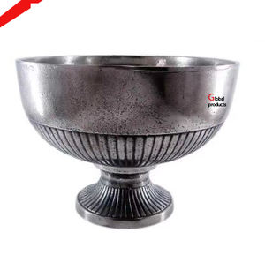 Enfriador de vino de aluminio y metal con acabado plateado más vendido, cubo de hielo para hotel, restaurante y bar - Product Image 1