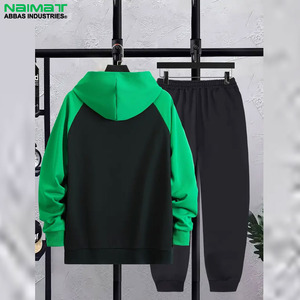 Survêtements d'hiver respirants pour hommes personnalisés en gros-Doublure en polaire de haute qualité Design décontracté élégant et écologique - Product Image 2