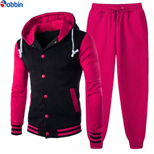 Tendance actuelle, survêtement de haute qualité pour homme, veste et pantalon de survêtement assortis, vêtements de sport unisexes personnalisés, vêtements de sport vierges - Product Image 1