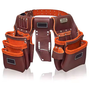 Tùy chỉnh thợ điện Công cụ tổ chức Pouch đa-túi vành đai túi cho cáp, ốc vít, và dụng cụ cầm tay - Product Image 4