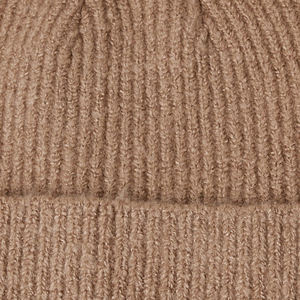 Bonnet en laine 100% pour femmes hiver personnalisé couleur unie étiquette de mode brodée à la main imprimé numérique chaud bonnet en laine tricotée - Product Image 3