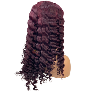 วิกผม4X4แบบใสสำหรับปิดด้วยลูกไม้ผมสีดำผู้หญิงยาว18นิ้วผมคนผมดิบเวียดนามหนาแน่น250% - Product Image 3