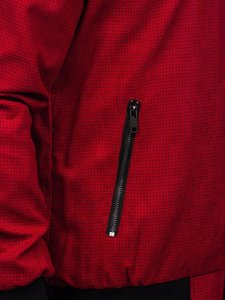 Direct Manufacturer Sale! 2025 Custom Wholesale Men's Canvas Bomber <b>Jacket</b> <b>Waterproof</b> Zipper Winter Windbreaker Stand Collar Low - Product Image 5