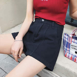 New Fashion Custom Made Women's Denim Shorts in Top Quality Summer Wear Quick Dry Breathable <b>Soft</b> Customized Denim Shorts - Product Image 3