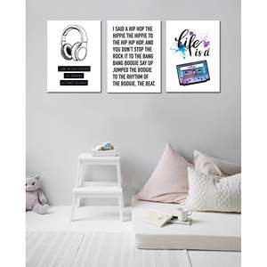 Conjunto de Impresiones Artísticas Musicales para Decoración de Pared - Product Image 5