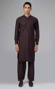 Hombres Afghani Shalwar Kameez 2025 OEM Colores personalizados Tallas Superventas Slim Fit Estirable Ropa de fiesta de secado rápido Moda musulmana - Product Image 3