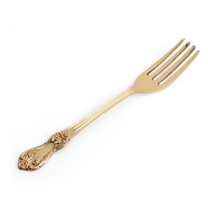 Fourchette en laiton Rustique Designer Miroir Poli Incroyable qualité Royal Laiton Fourchette Cuillère Ensemble Poignée Dernier Designer - Product Image 1