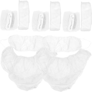 100 PCS Bragas desechables para mujeres Spa T Tanga Ropa interior Bronceado Wraps, envuelto individualmente con cintura elástica - Product Image 1