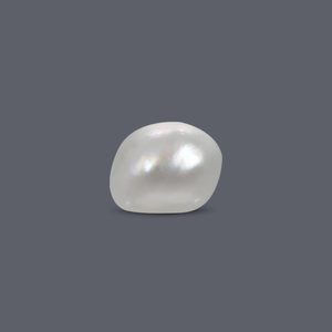 Perles de Basra 2,16 carats, perles d'eau douce naturelles, ovales et baroques, blanches, taille 5-6 mm - Product Image 2