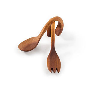 Cuchara de Madera de Diseño Moderno, Cuchara para Sopa con Resina, Juego de Cubiertos Modernos, Juego de Cubiertos Clásico para Hotel, Restaurante, Boda - Product Image 4