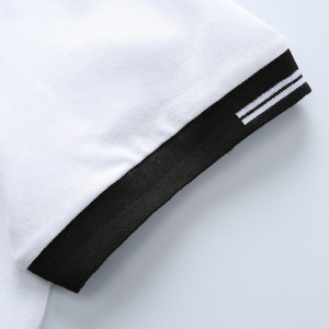Polos à manches courtes pour hommes avec tissu en coton avec logo OEM personnalisé et options de marque de distributeur - Product Image 6