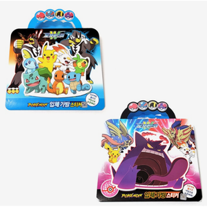 Pegatinas 3D de PVC de Pokémon Coreano para Bolsos, Decoración Gigantamax para Mochilas Infantiles, Papelería de Anime, Burbujas Bonitas, Venta al Por Mayor - Product Image 1