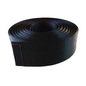 Cinturón de artes marciales negro personalizado de 8,6 pies, doble costura suave y largo, para Karate, Taekwondo, Judo, Jiu-Jitsu, fabricado en fábrica - Product Image 2