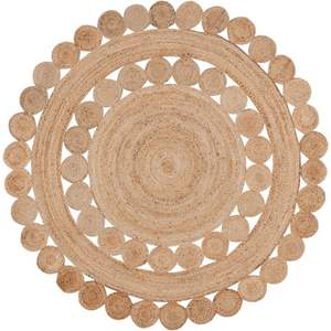 Vente en gros de napperons tissés à la main en jacinthe d'eau en rotin naturel tapis de table en jacinthe d'eau sous-verres de style mariage à la mode - Product Image 1