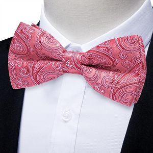 Pajarita ajustable preatada tejida de seda 100% masónica, superventas, venta al por mayor, pajaritas de sublimación de Oficina de Trabajo de negocios de gran tamaño - Product Image 6