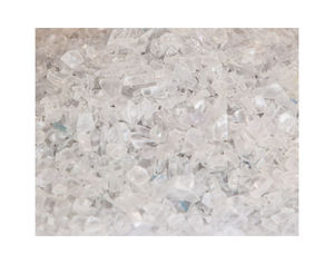 Flocons/déchets de PET recyclé (qualité calandrage) transparents/bleus/verts, provenant de bouteilles PET post-consommation, origine pièces automobiles - Product Image 6