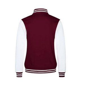 Veste universitaire pour hommes manches en cuir véritable et laine mélangée Letterman Boys College Varsity Jackets XS-5XL - Product Image 3