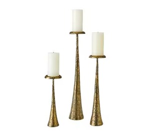Modern Metal Candle Holder Decorative Centerpiece for <b>Living</b> <b>Room</b> Home Decor Stylish Accent <b>Stand</b> - Product Image 3