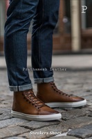 Chaussures cousues Goodyear Baskets de tous les jours pour hommes Style de marche Utilisation quotidienne avec semelle intérieure en EVA pour hommes Baskets élégantes plus confortables