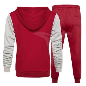 Nuevo Conjunto Deportivo para Hombre, Estilo Urbano, con Capucha, Ligero y Cómodo, con Cierre, Pantalón Largo, Traje para Correr - Product Image 2