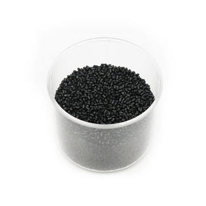 Masterbatch noir de haute qualité, granulés vierges recyclés ronds, masterbatch noir - Product Image 3