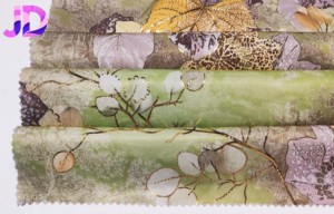 New Arrival Customized Design Chiffon Material 100% Polyester Woven Digital Printed Floral Foil Satin <strong>Silk</strong> Printing <strong>Fabric</strong> - Product Image 6