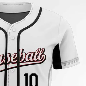 Nueva Llegada de Ropa Deportiva, Jersey de Béisbol 100% Poliéster, Mejor Precio, Venta Especial, Hecho en Pakistán - Product Image 6