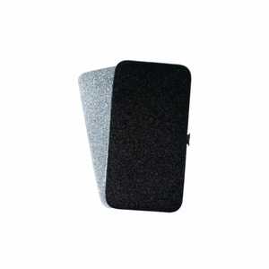 Pince à épiler en fibre à pointe lisse antimagnétique en acier inoxydable en forme de L à 45/90 degrés pour extension de cils - Product Image 4