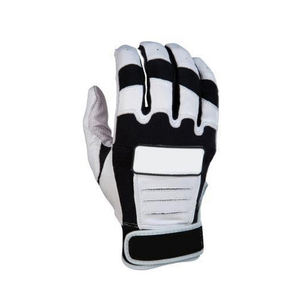 ถุงมือเบสบอลกันลื่นผ้าสแปนเด็กซ์/ โพลีเอสเตอร์สำหรับผู้ใหญ่ทำด้วยมือ - Product Image 6