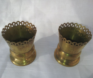 Porte-oeufs en laiton créatif de luxe Design rustique revêtement artisanat en laiton coquetier vaisselle article de décoration - Product Image 1