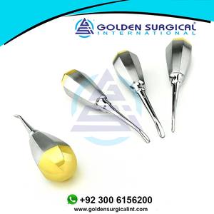 Juego de Elevadores Dentales Curvos Manuales Personalizados, Instrumentos Dentales Orales de 2-5 mm, 4 Piezas - Product Image 5